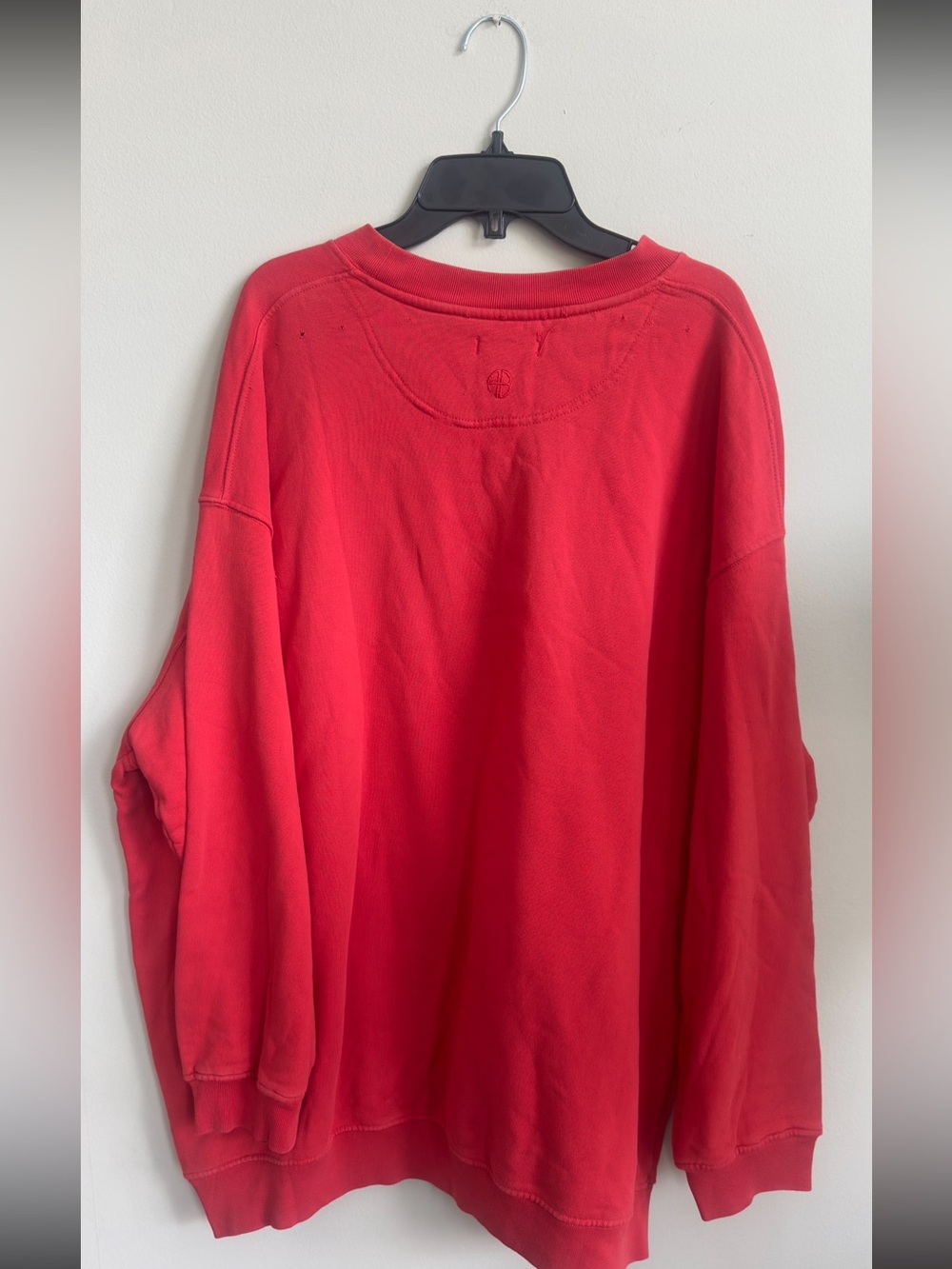 Anine Bing Red Logo Pullover Sweatshirt - Picture 10 of 14